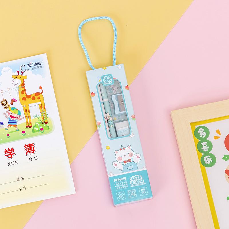 Children's Day Prize: 10-Piece Stationery Set for Students and Kindergarten Birthday Gift