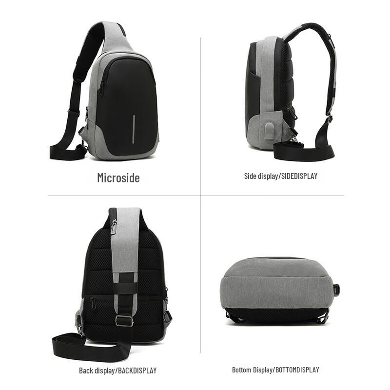 Men's Anti-theft Waterproof Chest Bag