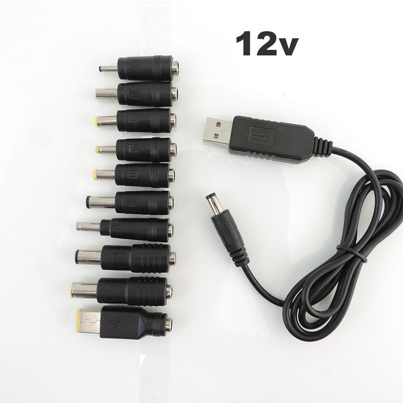 Cavo Adattatore USB A 12V Step-Up 5V-12V Per Router, Modem, Ventole – Convertitore DC Con Chip Intelligente