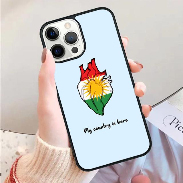 

Kurdistan Flag Phone Case Cover For iPhone 17 Air 16 15 14 Plus 11 12 13 Pro Max Apple max iPhone 13