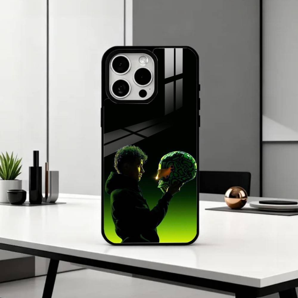 R-Race Driver L-Lando Norris   Phone Case For iPhone17,16,15,14,13,12,11 Plus,Pro Max Magnetic For Magsafe Wireless Charging