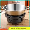 Portable Alcohol Stove Mini Hot Pot