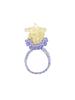 Swingset Tulip Beads Ring (Lemon)
