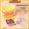 Disposable 1000ML Japanese Style Double Compartment Lunch Boxes