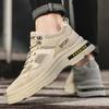 2025 Autumn and Winter New Men's Shoes Fashion Martin Boots Trendy Tooling Shoes Korean Version Low-top Four-season Labor Insurance Casual Shoes Men