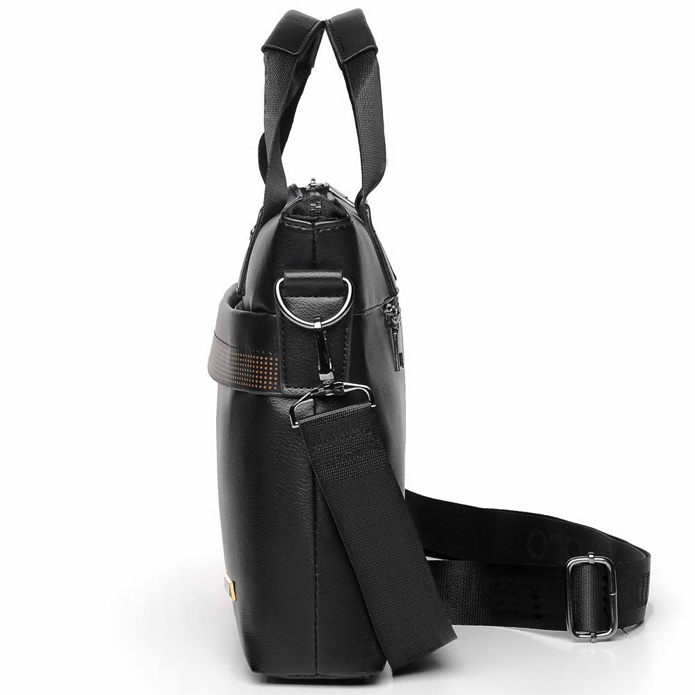 Nova Bolsa de Mão Masculina Pasta Executiva Transversal de Ombro Casual para Computador