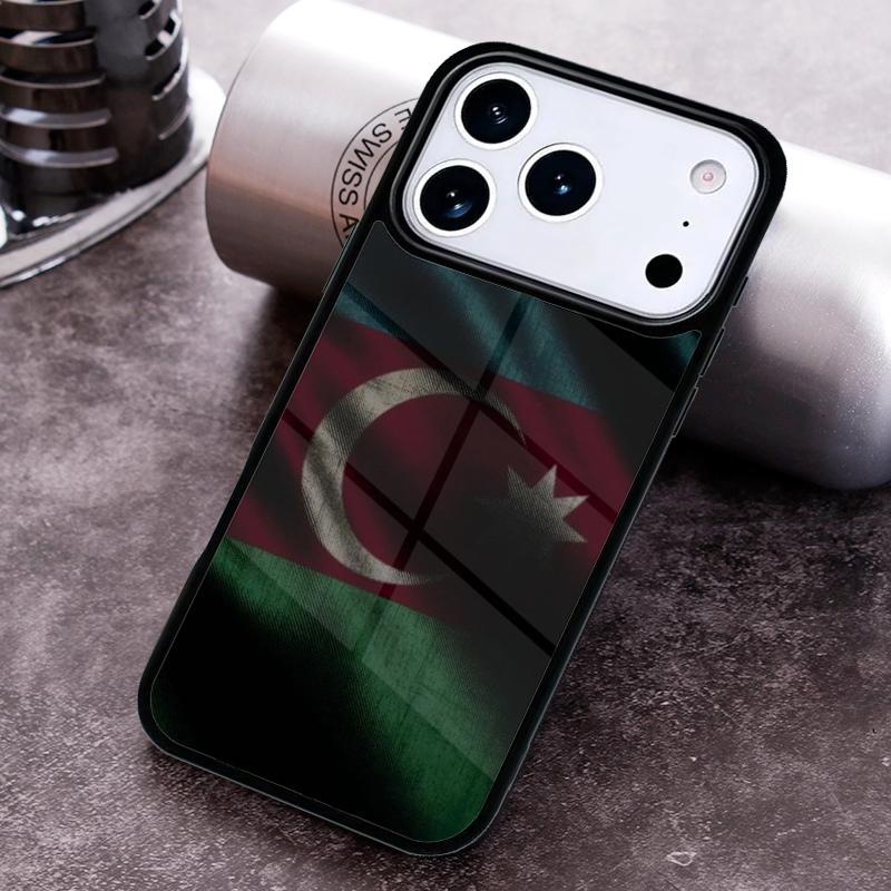 Azerbaijan Flag Phone Case For iPhone 17 16 15 14 13 12 11 Pro Max Plus 17Air Soft Silicone Cover
