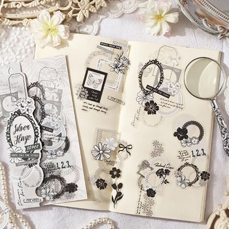 Decorative DIY Sticker For Planners Stationery And Notebook Easy Remove Design Multiple Pattern Optional Waterproof