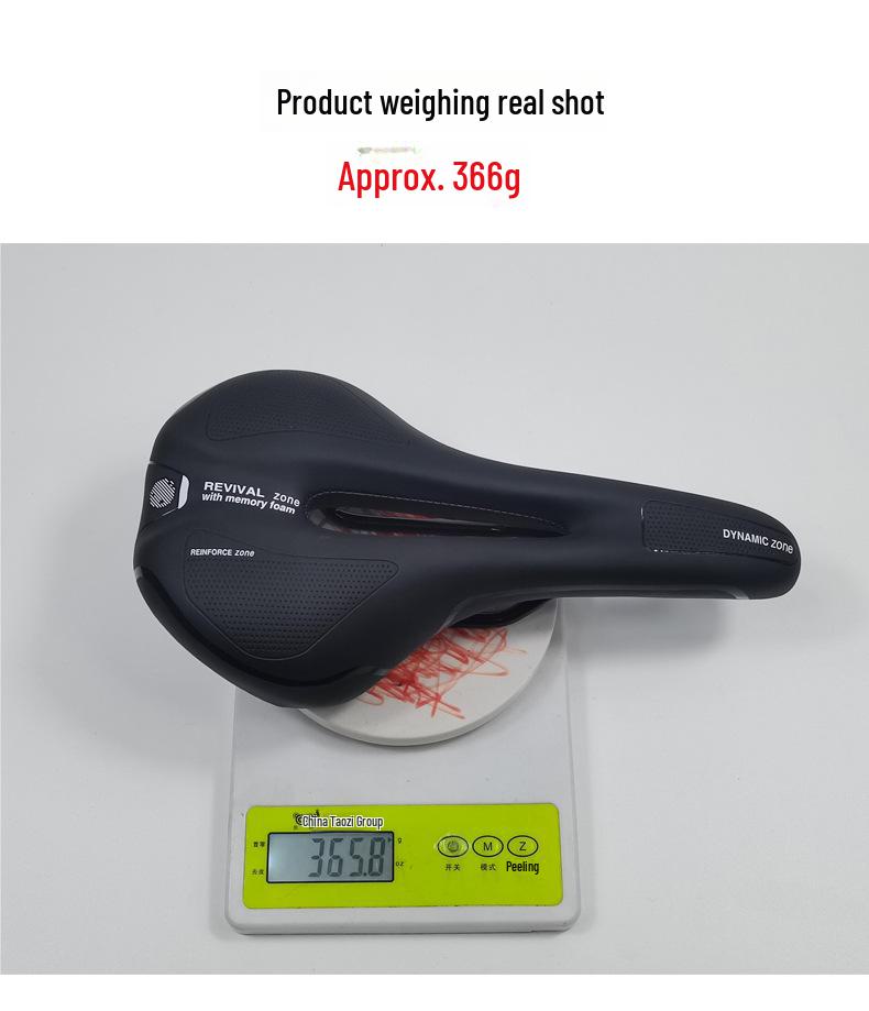 Breathable Hollow Bicycle Saddle - Comfortable for Mountain and Road Racing Bikes