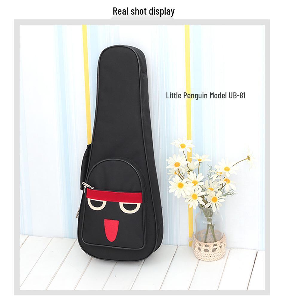 Cartoon Ukulele Backpack for 21-26 Inch Instruments
