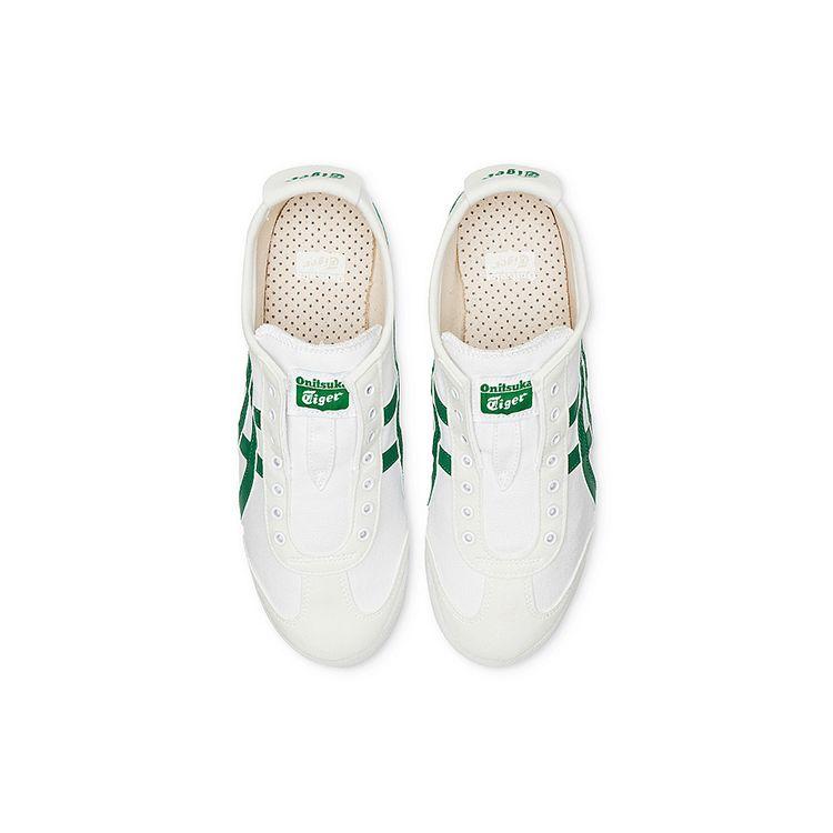 Onitsuka Tiger Mexico 66 Slip On Unisex White Green D342Q-0184