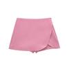 Vintage High Waist Side Zipper Female Skirt Women Fashion Pareo Style Shorts Skirts