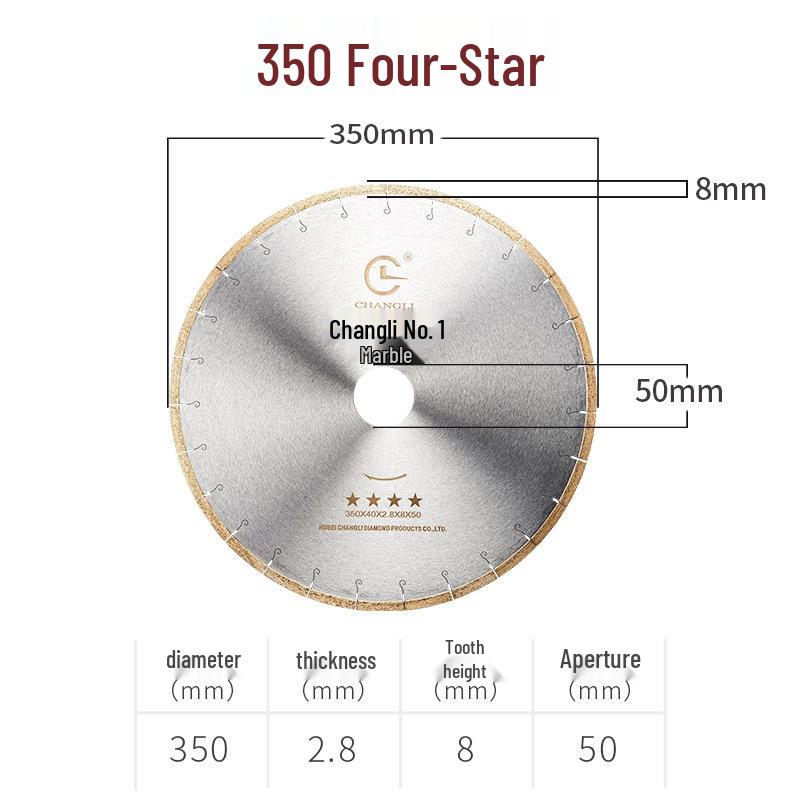 Infrared Bridge Saw Blade for Marble and Quartz Cutting