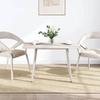 VidaXL Dessus de table blanc 110x55x2,5 cm bois de pin massif 824411
