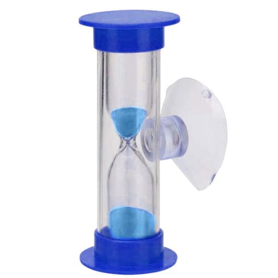 Sanduhr-Sanduhr für Kinder, Zahnbürsten-Timer, 2 Minuten, effizientes Zeitmanagement, Sanduhr mit Saugnapf für Zuhause