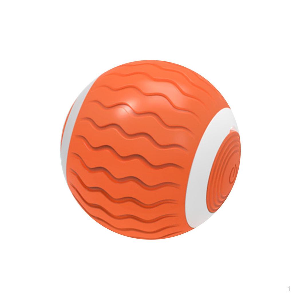 Dynamic Cat Toy Ball for Indoor Pets, Rechargeable Rolling Sphere Playful Felines