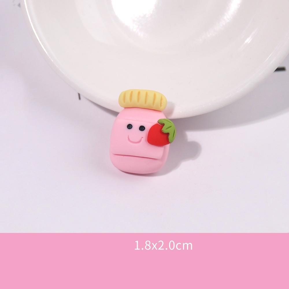 10Pcs Frosted Resin Accessories Simulate Cartoon Cream Glue Rainbow Cloud Phone Case Accessories Popular Diy Trinkets Luck Bag