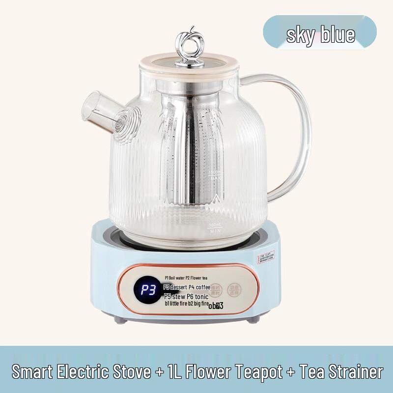 Triceratops Smart Automatic Glass Tea & Stew Maker