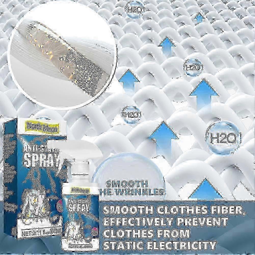 3pcs Anti-static Spray 350ml Clear Spray Anti Static Spray For Clothing/hair/carpets Tao_lucky_b