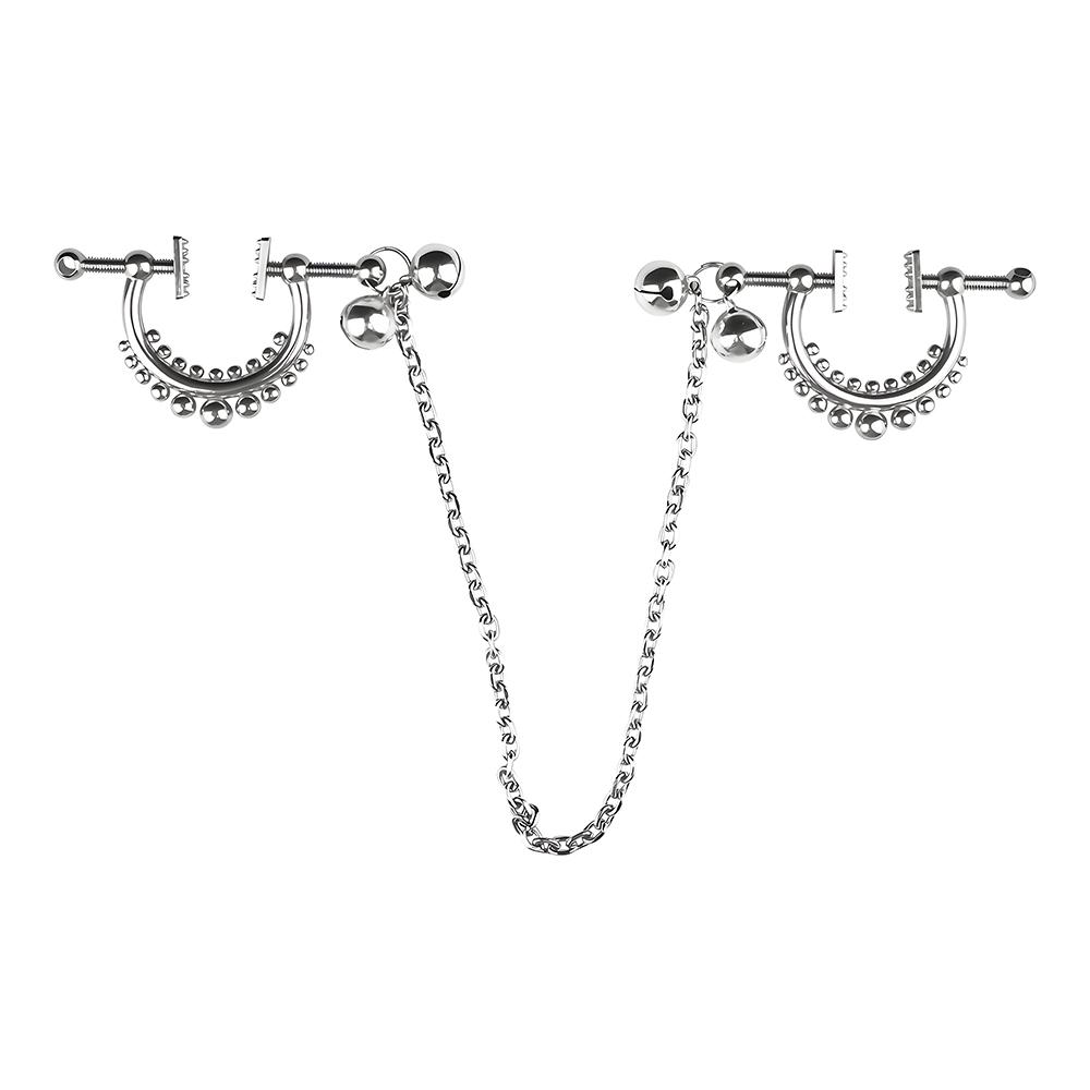 Metal Clip Nipple Stimulator Adult Novelty Sex Product for Couples Female Breast Clitoris Clip Massage Sex Toys Nipple Clamps