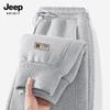 JEEP SPIRIT Men's Fleece-Lined Winter Sweatpants