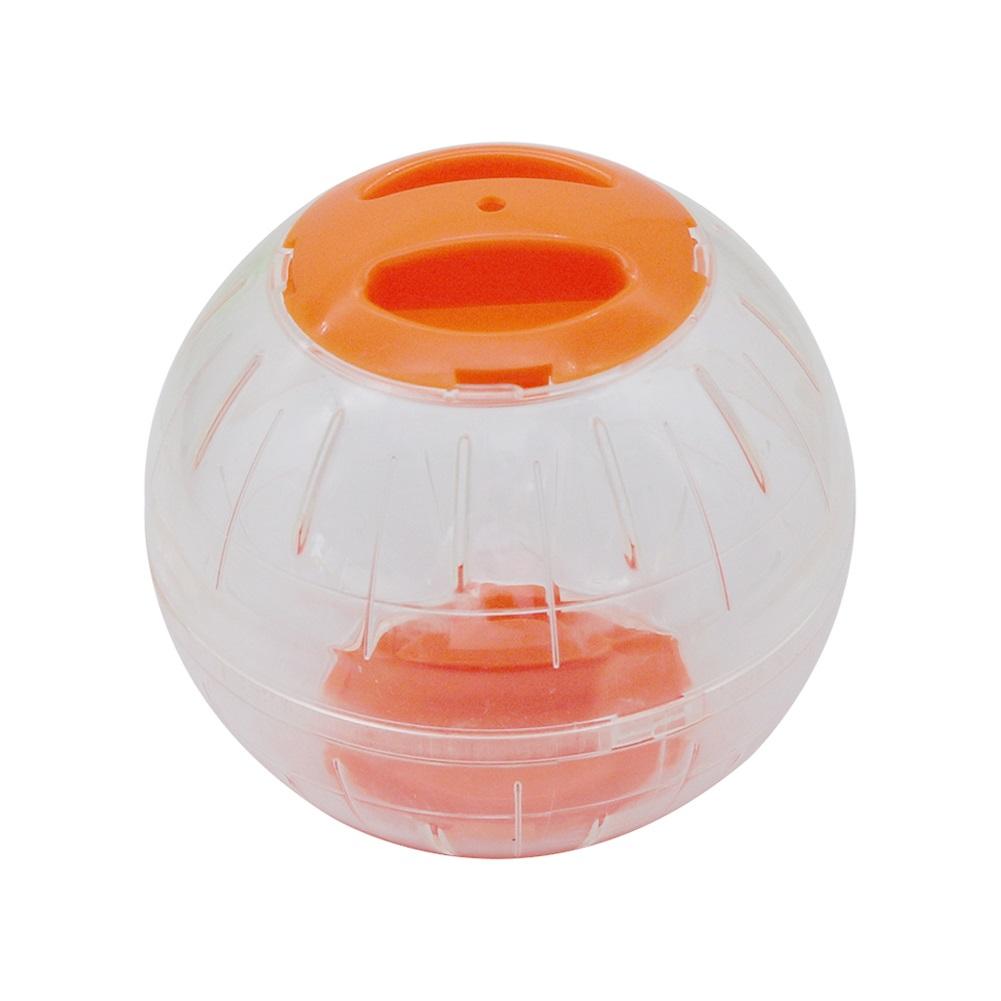 Bola de Corrida Transparente Respirável para Hamster de Plástico Pequeno Animal Roedor Ratos Bola de Corrida Gerbil Rato Treinamento Bolas de Exercício Brinquedo 1 unid