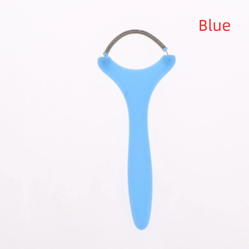 Facial Hair Remover Manual Spring Design Portable Lightweight Face Hair Removal Tool Longer Lasting Soft Skin Threading Epilator