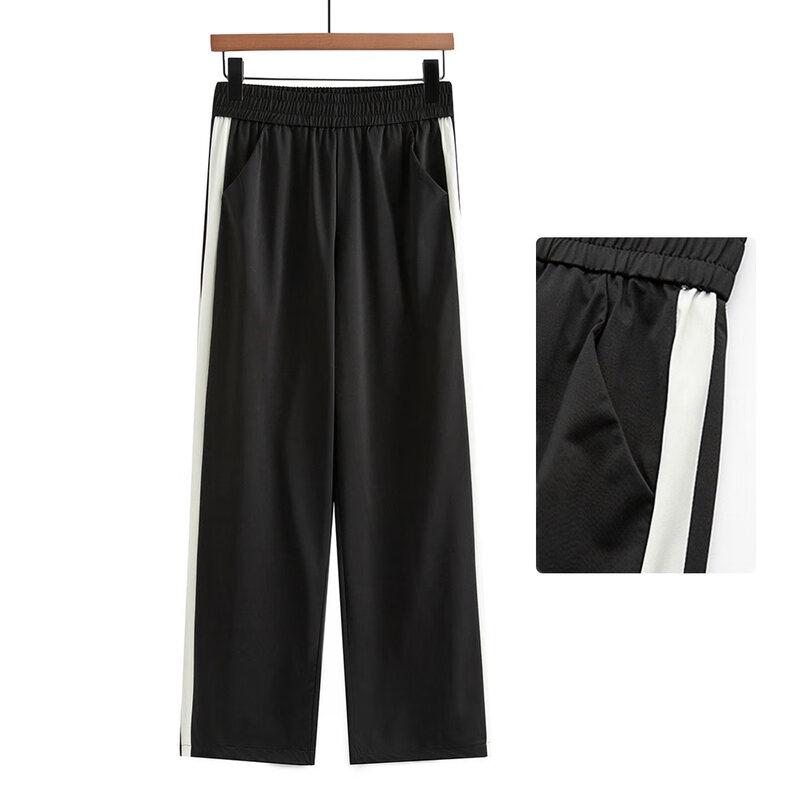 

Women s High-Waist Drapey Wide-Leg Casual Pants 2XL