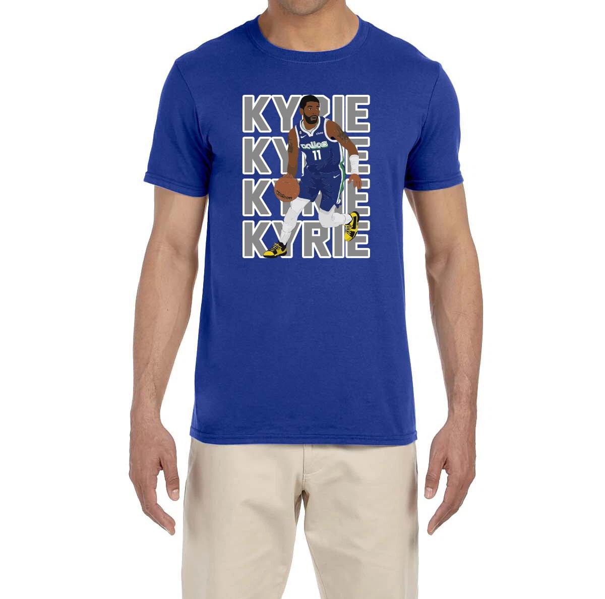 Kyrie Irving Text Pic T-Shirt L