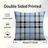 Brown Cloth Pattern Cushion Cover Pillowcase Upholstery Sofa Throw Pillow Home Decor Pillowcas