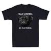 Pug Shirt Hello Darkness My Old Friend Funny Pug Lovers Vintage Men's T-Shirt Unisex T-Shirt