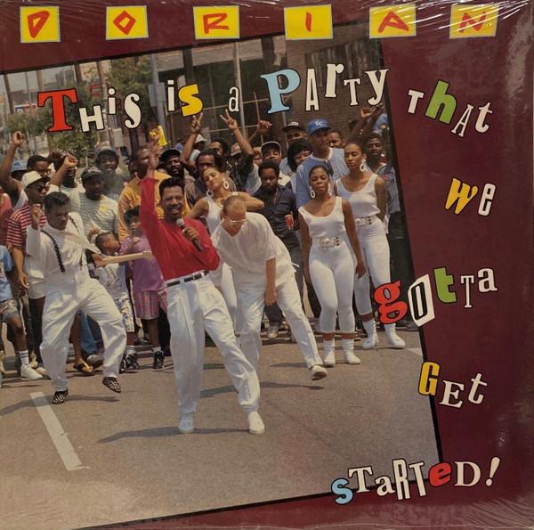 

LP Record DORIAN This Is A Party We Gotta Get Starte D171809 Black Forest Re 1990 US SoulFunk Used