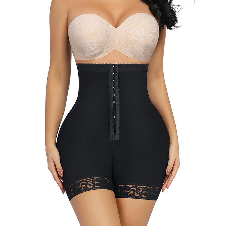 Women's High Waist Body Shaper Panties Stage 2/3 Shaper Adjustable Hooks Spandex Thigh Trainer Butt Lifter Large Stock Now