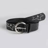 Versatile Women's Five-pointed Star Rivet Belt Fashion Basic Belt Women's Belt