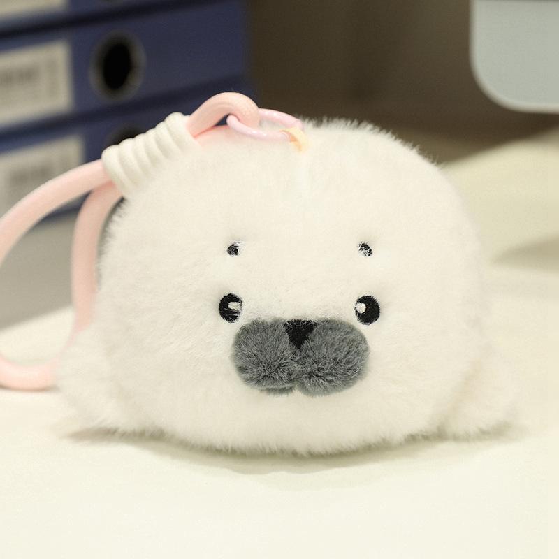 Internet Celebrity Cute Pet Plush Squeezy Ball Keychain & Bag Charm 11 cm