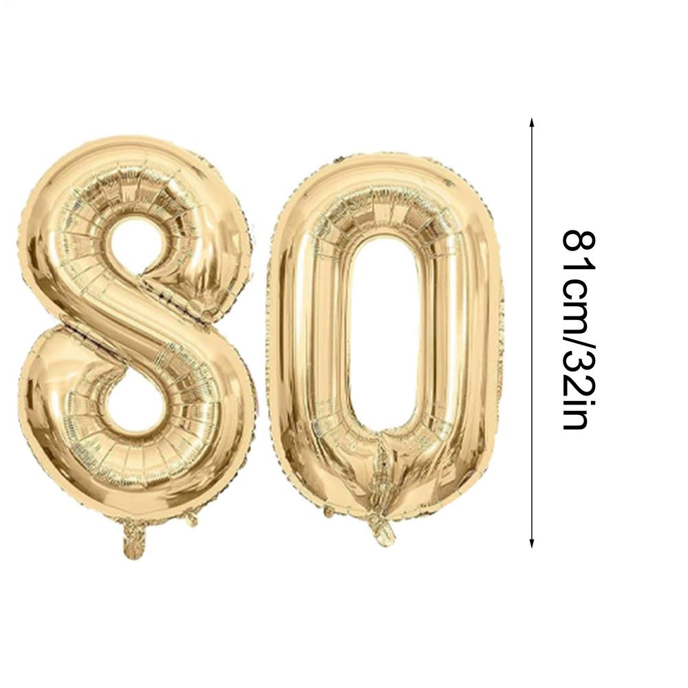 28 Pcs Birthday Decoration Set Foil Balloon Green Gold White Birthday Decorations Happy Birthday Banner, Balloons, Pennants kit