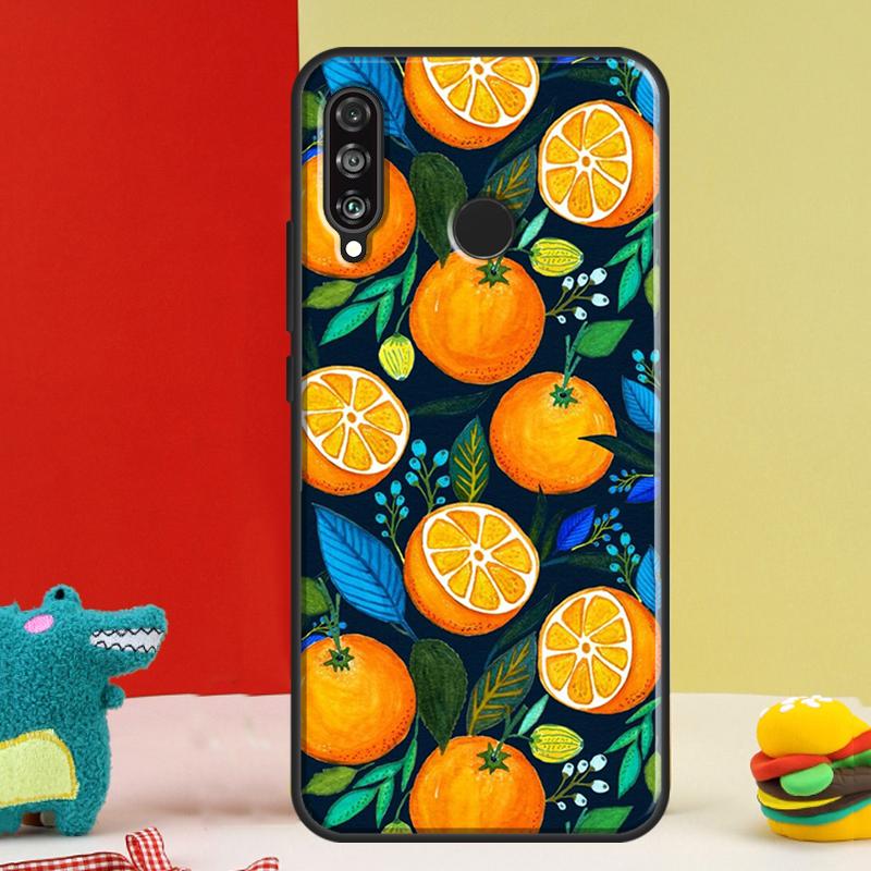 Tropical Summer Fruit Lemon For Huawei Nova 12s 12i 11i 8i 9 10 SE Y91 Y90 Y60 Y70 Y72 Y61 P20 P40 P30 Lite P60 Pro Case