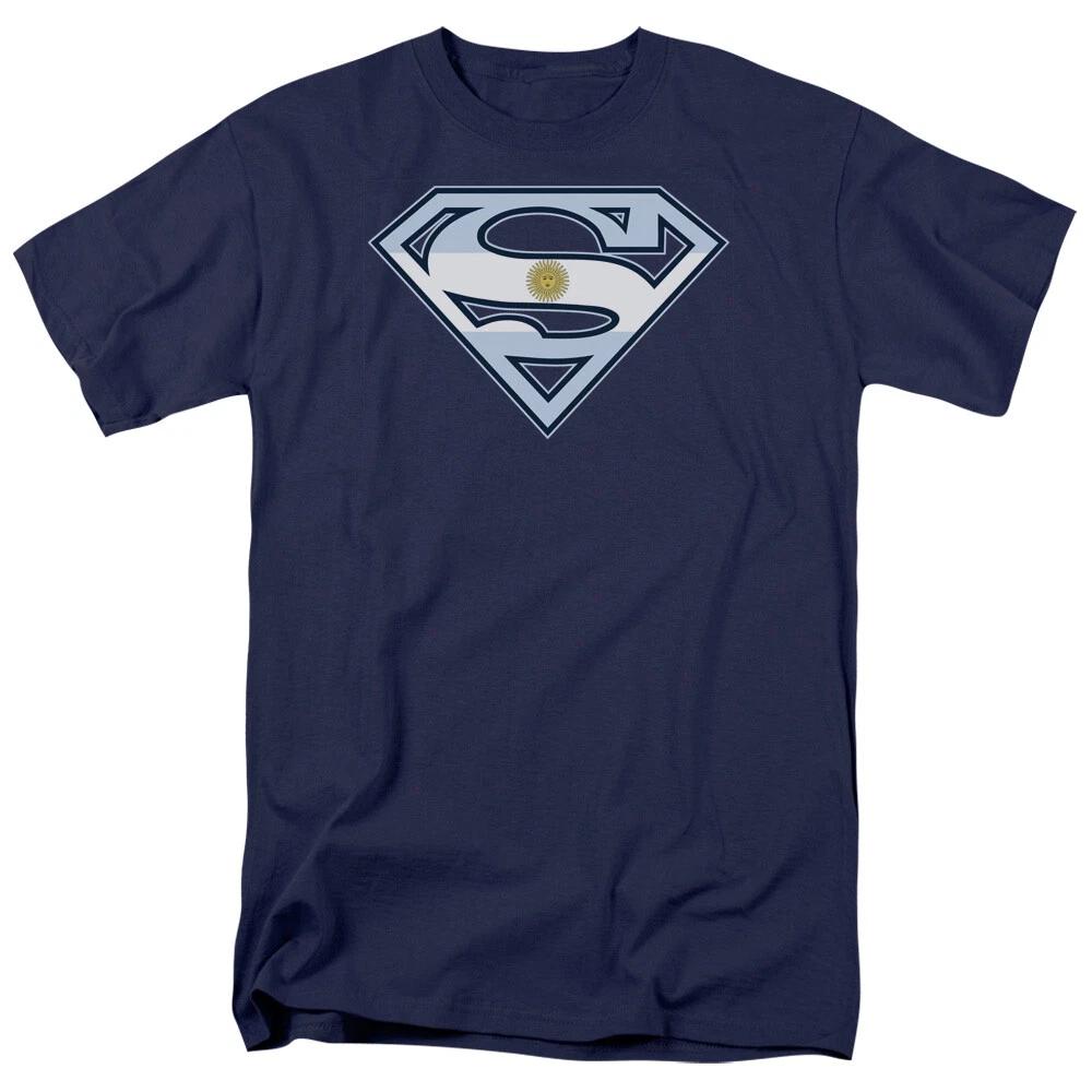 Superman  Argentinian Shield  T-Shirt - Regular or Tank - to 5X 2XL