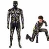 Black Jumpsuit Cosplay Costume for Halloween Party and Role Play Events
