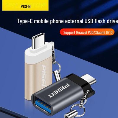 Huawei, Xiaomi, Oppo için PISEN USB 3.0 Type-C OTG Adaptörü