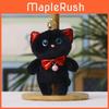 Plush Cat Keychain With Bowtie Cute Cartoon Animal Gift For Kids And Teens