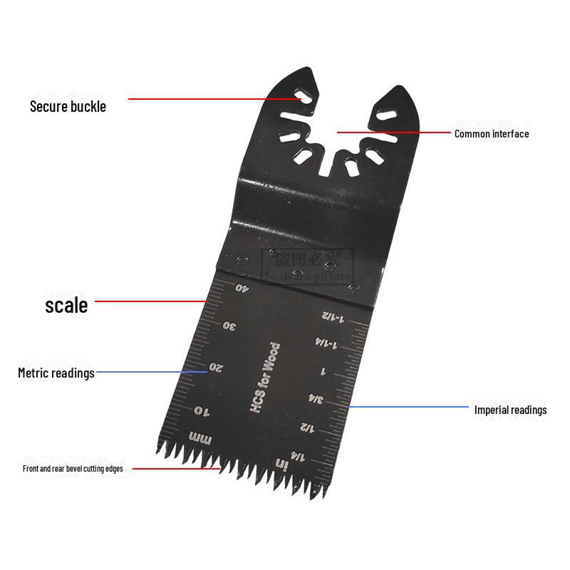Universal Quick-Release Saw Blade for Woodworking, Metal, and Household Use