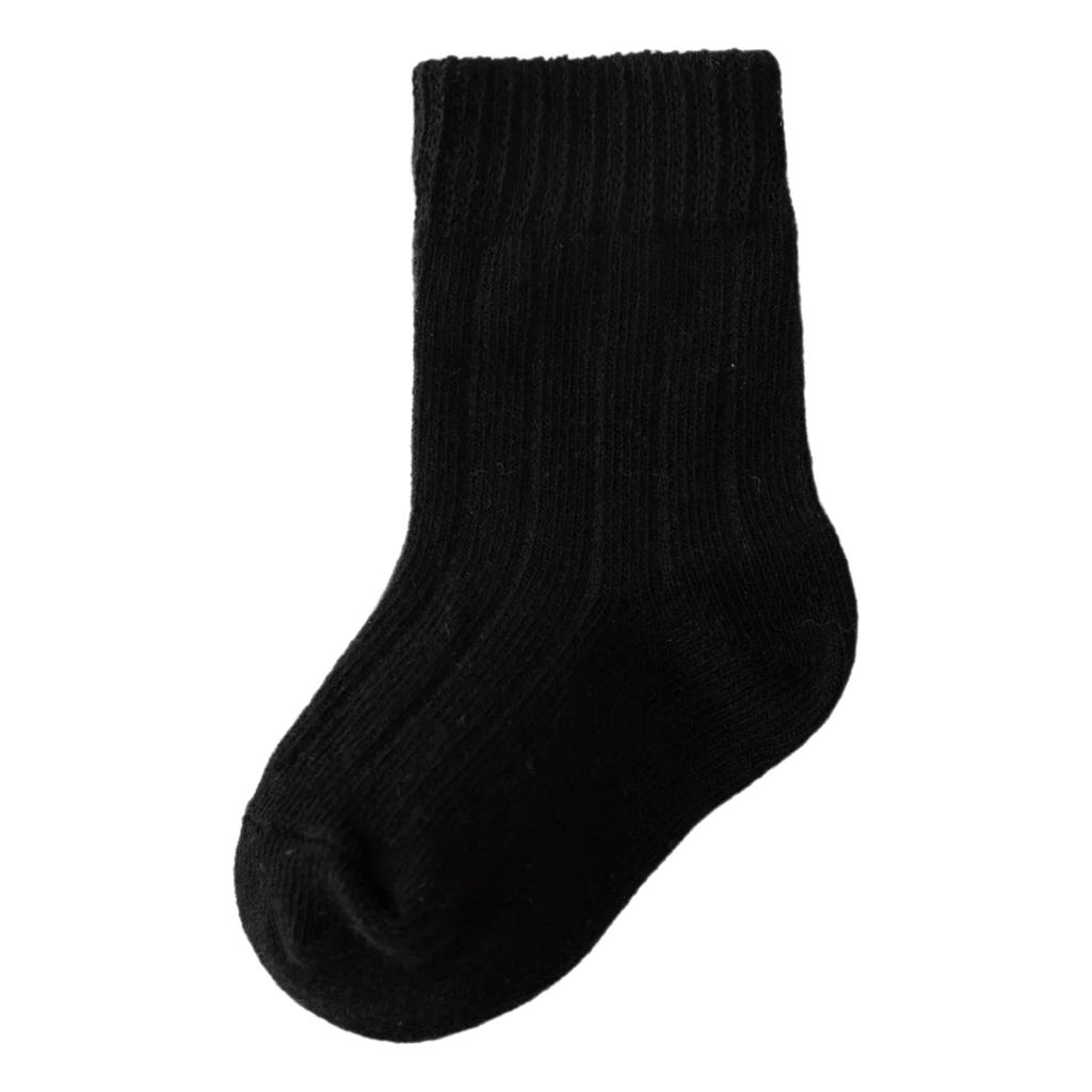 Baby Mittelrohrsocken Jungen Zuckerwattefarbe Weiche Säuglings-Jungen-Socken Kleinkind Neugeborene Jungen Gerippte Baumwollsocken Für 0-5 Jahre