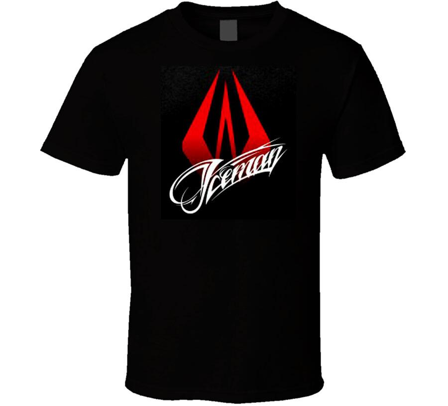 Kimi Raikkonen Ice Man Logo tee shirt M