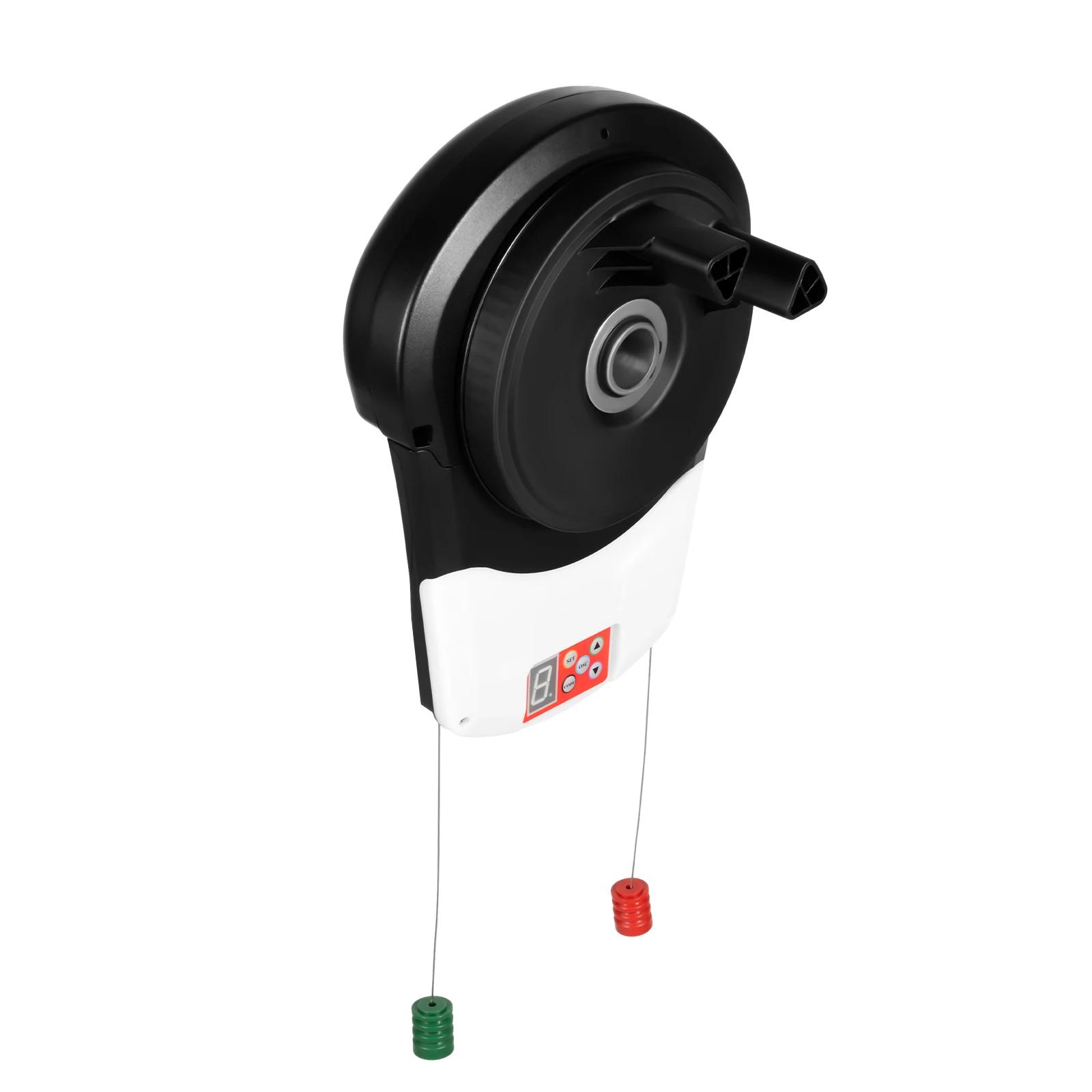 

Automatic Roll Up Garage Door Opener with 2 Remotes 100W Wall Mount 110V 55 Decibel Smart Rolling Gate Opener Side Mount 800N чёрный