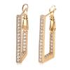 Fashion Geometric Zircon Earrings Women's Jewelry