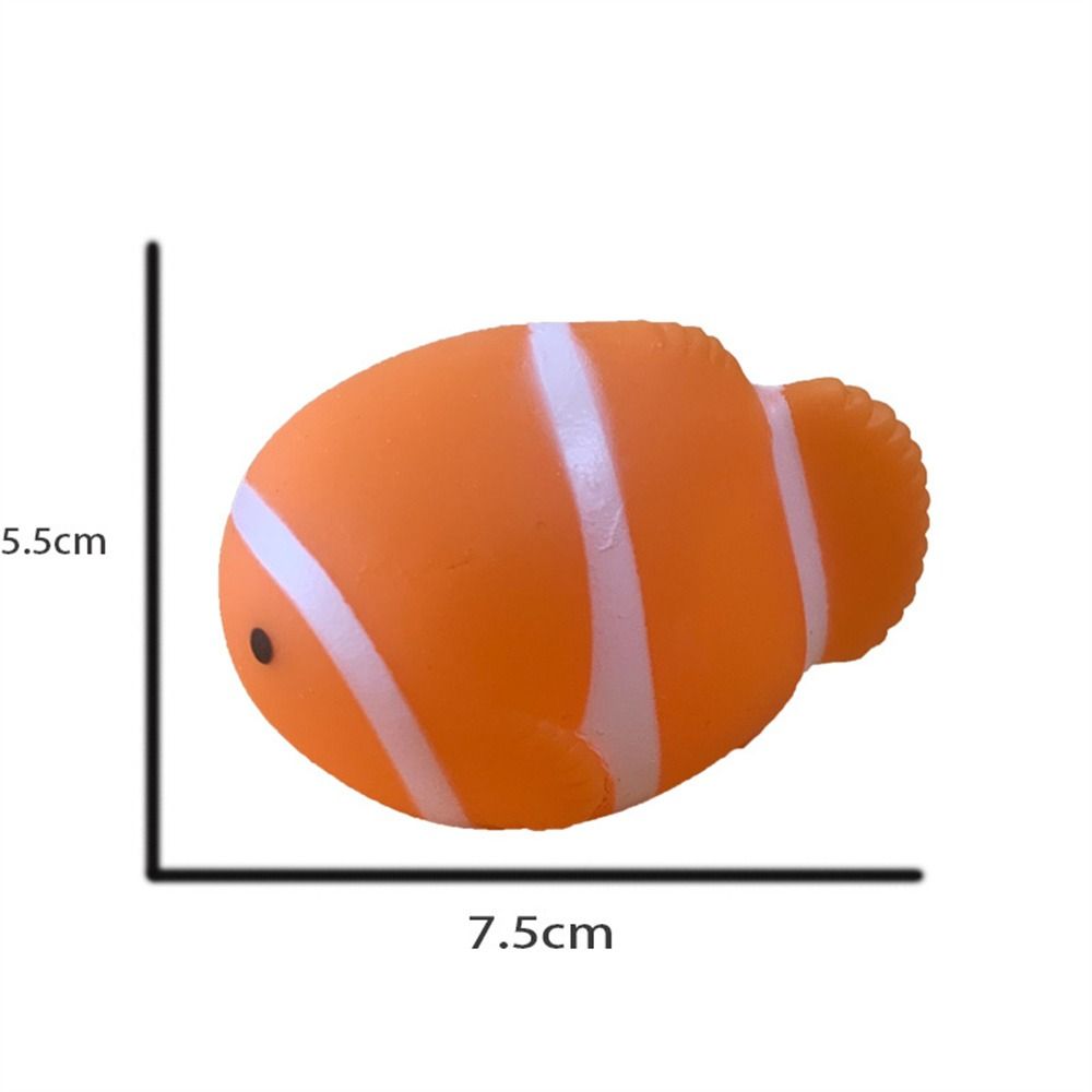 Children Colorful Sound Squeaky Swimming Water Toys Float Shower Toy Baby Bath Toys Bath Toys