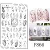 Functional Nail Stickers Nails Ornaments Lovely Colorful DIY