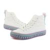 Kappa Casual Comfortable High-Top Skate Shoes Unisex Sneakers White Blue K0C45VS15-012A
