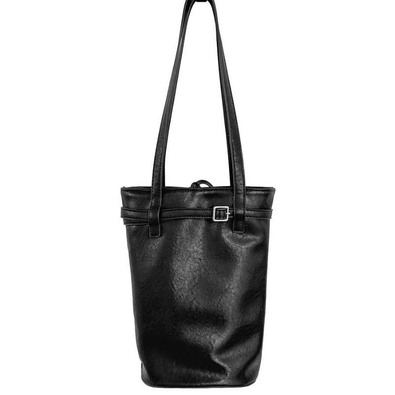 Neue Beuteltasche mit großem Fassungsvermögen, modisch, vielseitig, tragbar, Schultertasche, Schultasche, Zylindertasche, Pendlertasche für Damen